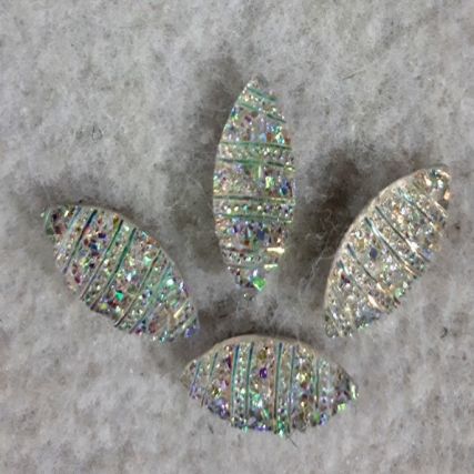 Gema coser 3d ojo gato torn 12x9mm x 50 