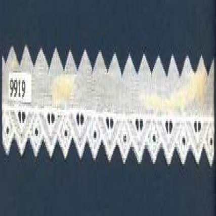 Feston batista 2.5 cm blanco x 13.7 mts