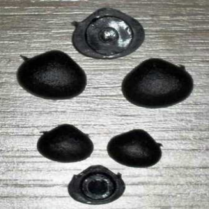 Hocico nro 2(15x12 mm aprox) x 50 unid