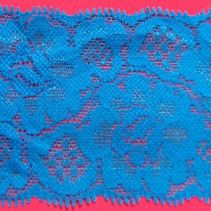 Puntilla de lycra 6 cm x 20 yd 