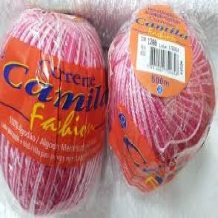 Hilo crochet camila 125mt x uni matizado