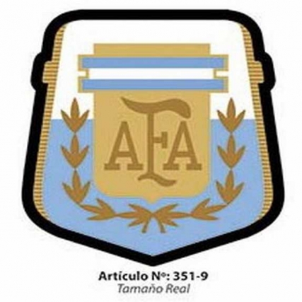 Aplicacion escudo fútbol gd. x 6 unid