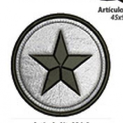 Aplicacion circulo estrella x 4 unid