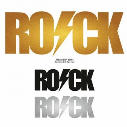 Aplicacion super rock x 2 unid
