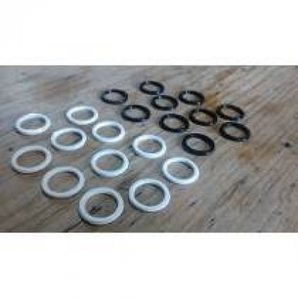 Argolla bretel 18 mm plastico x 100 unid