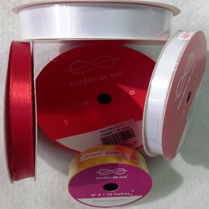 Cinta raso nro 5 x 50 mts