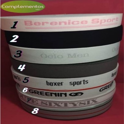 Elastico 4cm box/lenc mot.vs x 10 mt