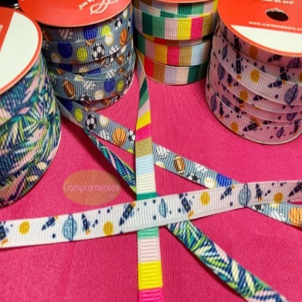 Baby gross 10 mm x 20 mts estampado