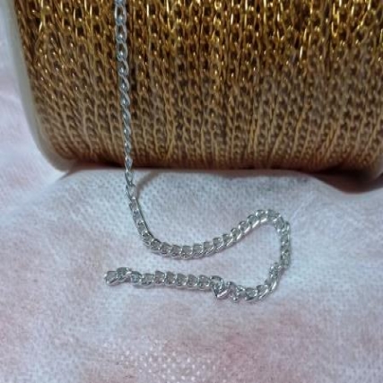 Cadena fina 4*3 mm x 20 mts