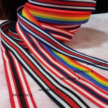 Cinta gross rayado 25 mm x 25 mts