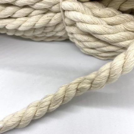 Cordon trenz 2 cabos 1.5cm algod x 20 mt