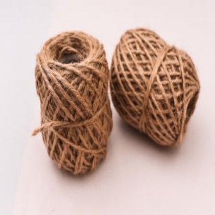 Hilo yute natural chico 2mm 10 ov. x 30m