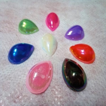 Media perla pegar gota torn 13*18 x 50u
